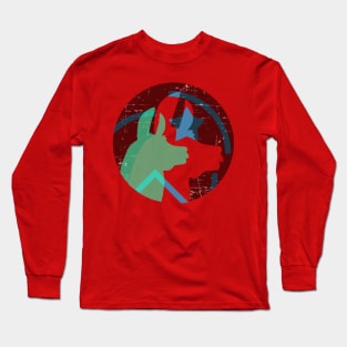 Llama and Star Long Sleeve T-Shirt